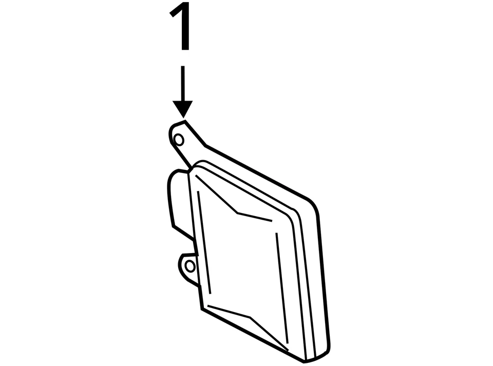 Chassis ECM Driver Assist Blind Spot Alert Trunk Fits 16-18 AUDI A6 6759582 - Imagem 4 de 4