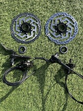 Shimano Hydraulic Disc Brake Set Centre Lock Rotors Locking 180mm