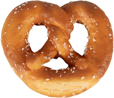 Clayre & Eef 65977 Dekorative Brezel Braun Kunststoff 10x9x2 cm - Bild 1 von 2