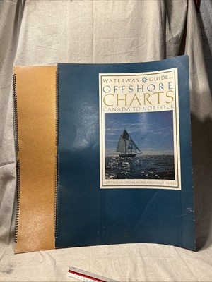 WATERWAY GUIDEs Chartbooks Canada To Norfolk & Norfolk To Miami