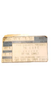 VTG 1989 The Cure Concert Ticket Stub Goth The Summit Houston TX Collectible