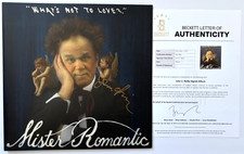 JOHN C REILLY SIGNED MISTER ROMANTIC ALBUM VINYL ACTOR STEP BROTHERS BAS