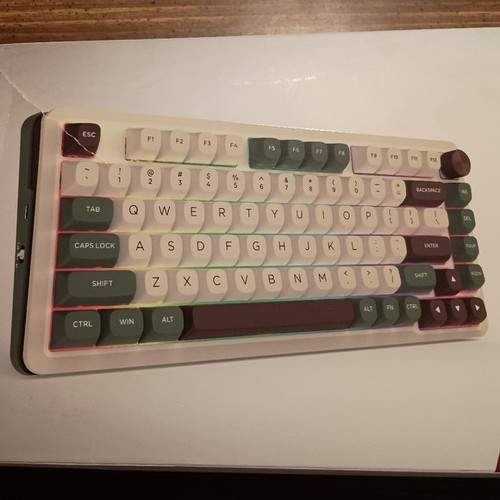 KEYBOARD - RGB GAMING MECHANICAL 75% - NEW PC Wireless Game Input Device Typing - Picture 3 of 8