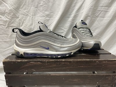 Nike Air Max 97 Purple Bullet DJ0717-001 Metallic Silver/Persian Violet Mens 10