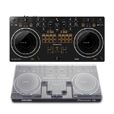 Pioneer DJ DDJ-REV1 + Decksaver DS-PC-DDJREV1 Dust Cover