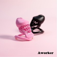 ABS Chastity Cage Sissy CB Lock Abstinence Restraint Cage Men Chastity Device