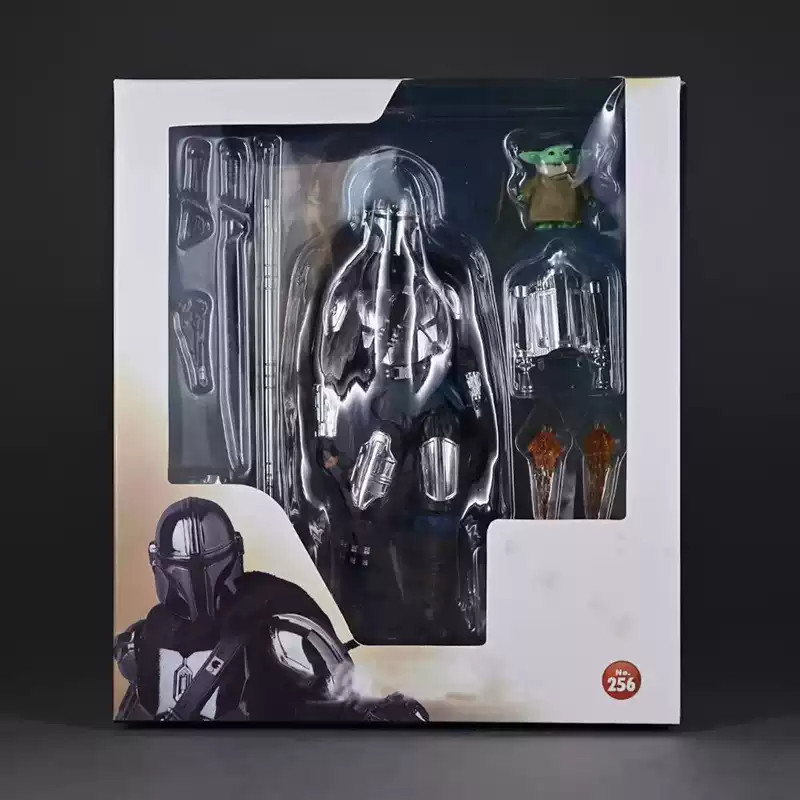 Mafex No.256 Star Wars The Mandalorian Chrome Ver. Action Figure