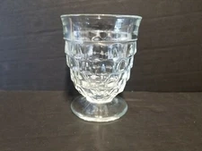 Colony Whitehall Clear Footed Tumblers. 1 Pc.