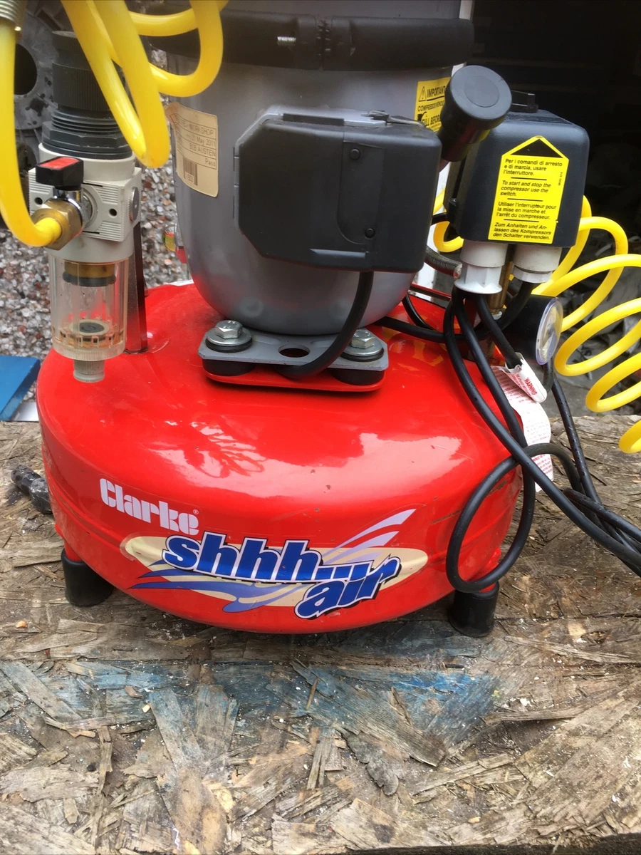 Clarke Shhh Sir Super Silent Air Compressor eBay