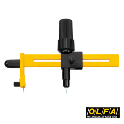 Olfa Kreisschneider CMP-1/DX (mit 10 extra Klingen) für 1,6-22cm große Kreise