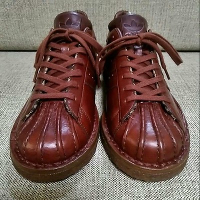 Adidas superstar luxury leather sneakers 27.5cm US9.5 | eBay.de