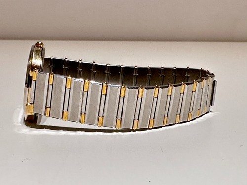 VINTAGE RARE BEAUTIFUL LUXURY LADIES TWO TONE QUARTZ WATCH "CHARLES LOURDAN" - Picture 11 of 13