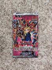 EMPTY Yugioh Magician's Force 1st Edition Pack Wrapper (No Cards!)