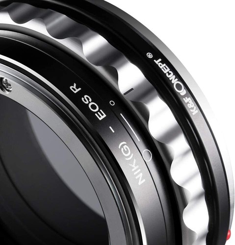 K&F Concept Lens Adapter for Nikon G/F/AI/AIS/D/AF-S Lens to Canon EOS R Cameras - Picture 6 of 6