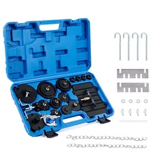 OMT 12 pc Brake Bleeder Adapter Set Universal Brake Master Cylinder Bleeder Tool