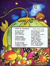 Sue���_o de Calabacita Decorative Poster. Graphic Art. Wall Interior Design 2468