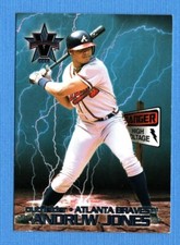 2000 Pacific Vanguard High Voltage #4 Andruw Jones Atlanta Braves