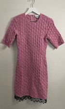 GANNI Crew Neck Moonlight Bead Mini Dress w/ Tags Size US 6/36