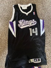 Authentic Customized Team issued NBA Sacramento Kings Adidas Basketball jersey