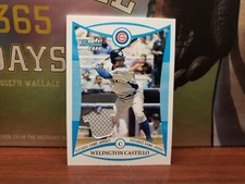 2008 Bowman Draft Futures GameJersey Wellington Castillo #BDPP82 Cubs 1st Bowman