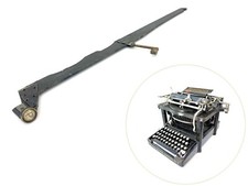 P Key & Wood Sublever for Remington Typewriter Antique Standard No.6 No.7 Vtg thumbnail