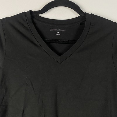 Universal Standard T Shirt Womens 3XS Petite US Small Petite Pima 