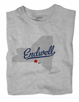 Endwell New York NY T-Shirt MAP