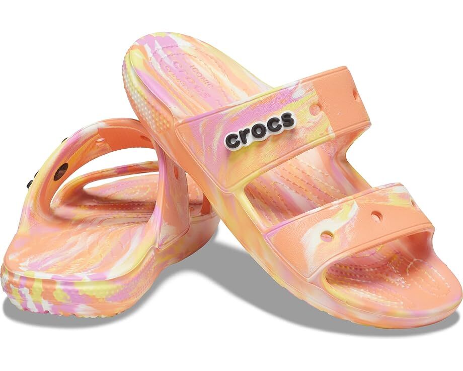 NEW MENS CROCS SLIDES SZ 14 PINK classic sandals with Charms Bling Out Your Pink Crocs for Summer Style! | TikTok main image 2