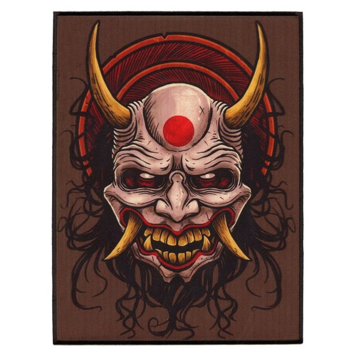 Patch Brodé Samouraï Japonais Kanji - À Repasser Ou à Coudre Sur Vêtements, Sacs, Casquettes