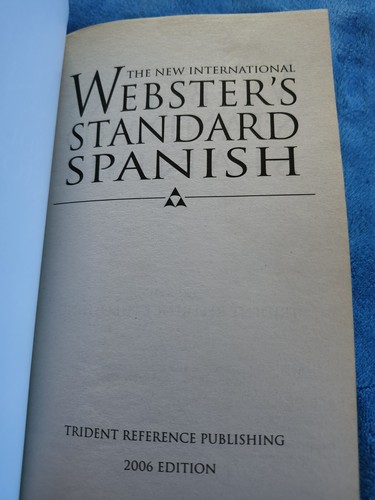 The New International Webster's Standard Spanish: Espanol/Ingles Diccionario - Picture 3 of 8