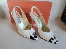 Vintage Exclusively For Saks Fifth Avenue Attilio Curione 7.5 Slingback Shoes