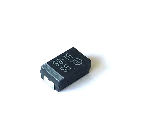 68uF, 16V, 10%, Tantalio, SMD,BF=D,ESR 0,6R,VISHAY,293D686X9016D2T, 10 unidades/piece - Imagen 2 de 4