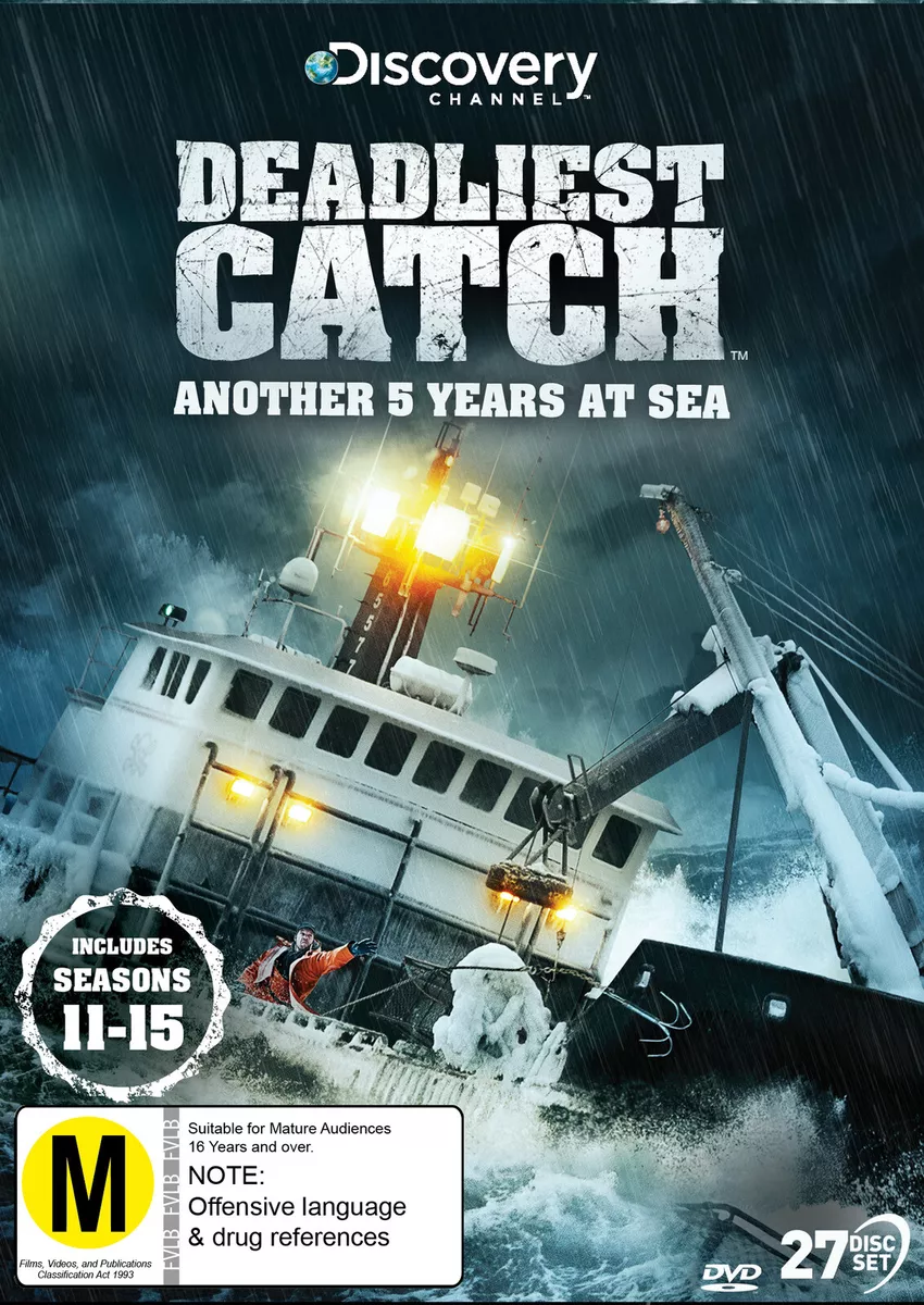 DEADLIEST CATCH SEASONS 11 15 NON USA FORMAT PAL REGION 2 4 27DVD