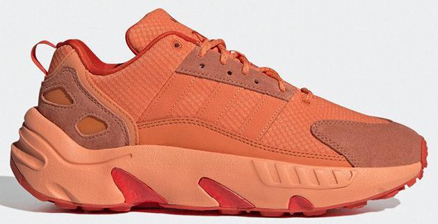 Size 11 - adidas ZX 22 Boost Semi Solar Orange for sale