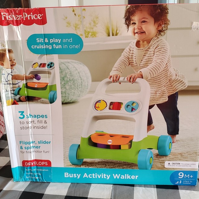 fisher price busy activity walker