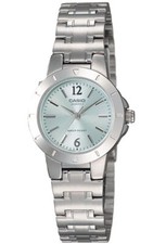 Casio Japanese Quartz Movement Women's Silver 25mm Watch LTP-1177A-3ADF