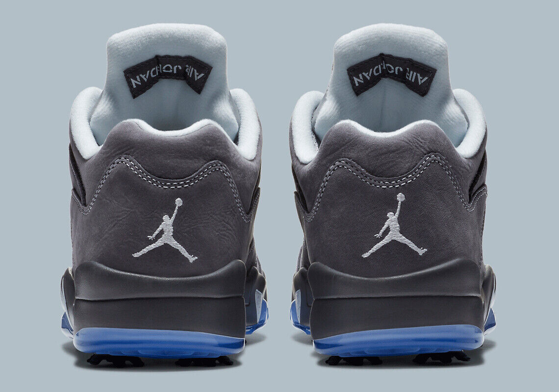 Nike Air Jordan V 5 Low Men Size 8 / Women's 9.5 Golf Wolf Nike Air Jordan V 5 Low Men Size 8 / Women's 9.5 Golf Wolf