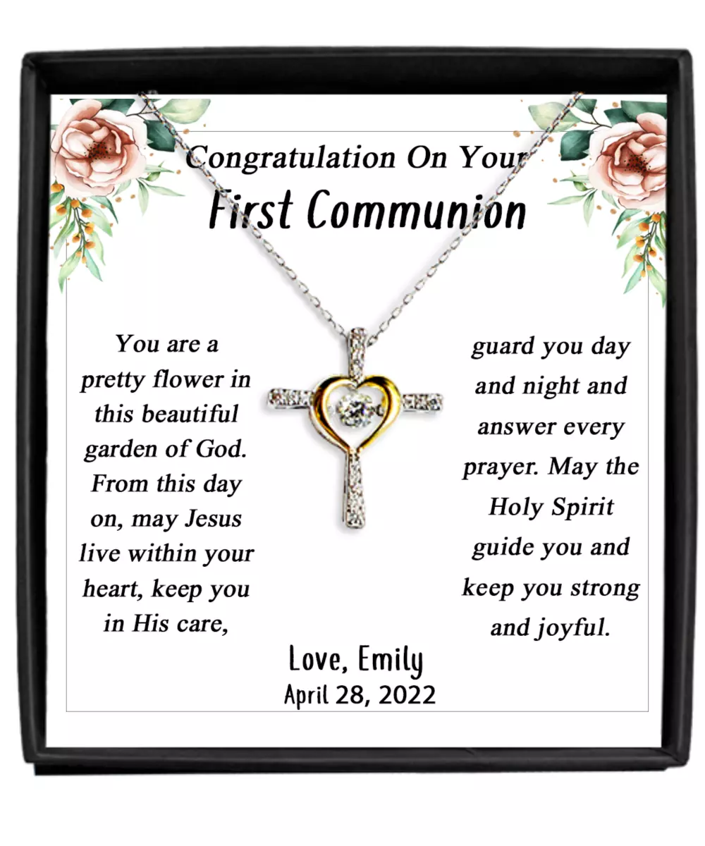 First communion hotsell necklace for girl