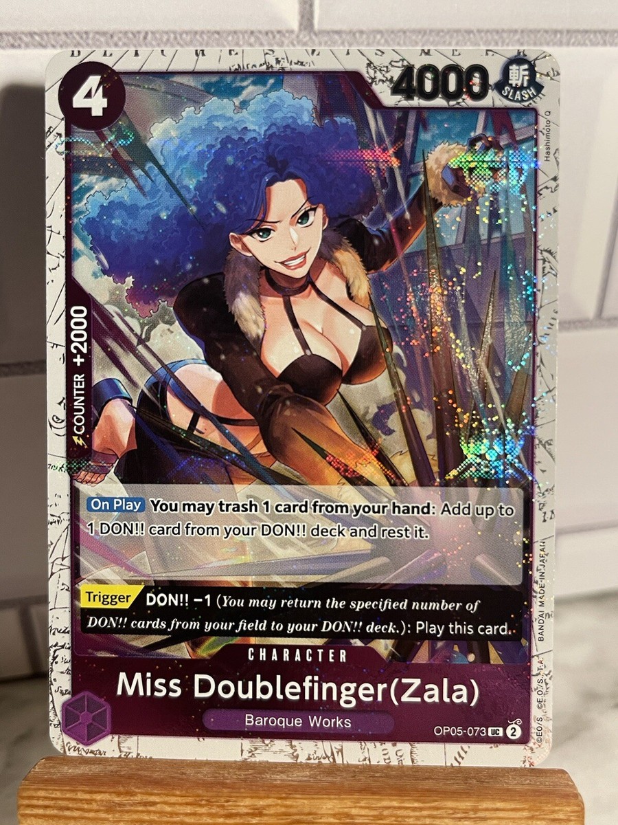 2024 One Piece PRB-01 English Miss Doublefinger(Zala) Jolly Roger