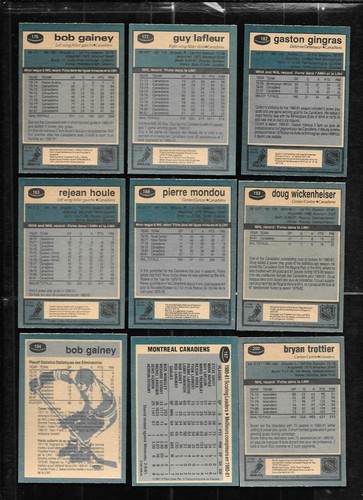 1981-82 OPC 81-82 O PEE CHEE NHL HOCKEY CARD 133-264 SEE LIST - Picture 127 of 267