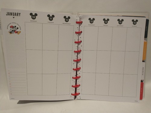 The Happy Planner Disney Topolino e Minnie Meglio Insieme 2022 12 mesi - Foto 5 di 9