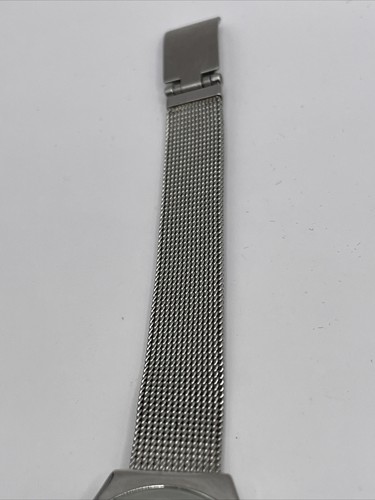 George Damen Quarzuhr MOP Zifferblatt Silber Mesh Metallband - Neue Batterie - Bild 4 von 9