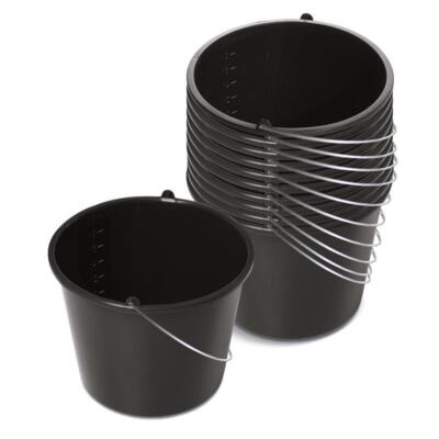 Kistenberg Baueimer 20 L 10er Set Mörteleimer Eimer Maurereimer Putzeimer