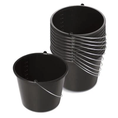 Kistenberg Baueimer 20 L 10er Set Mörteleimer Eimer Maurereimer Putzeimer