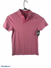 NWT Champion Womens Small Duo Dry Pink Short Sleeve Polo Shirt