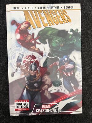 Avengers: Season One (Marvel, May 2013 Hardcover + Digital Ed) BRAND NEW/SEALED