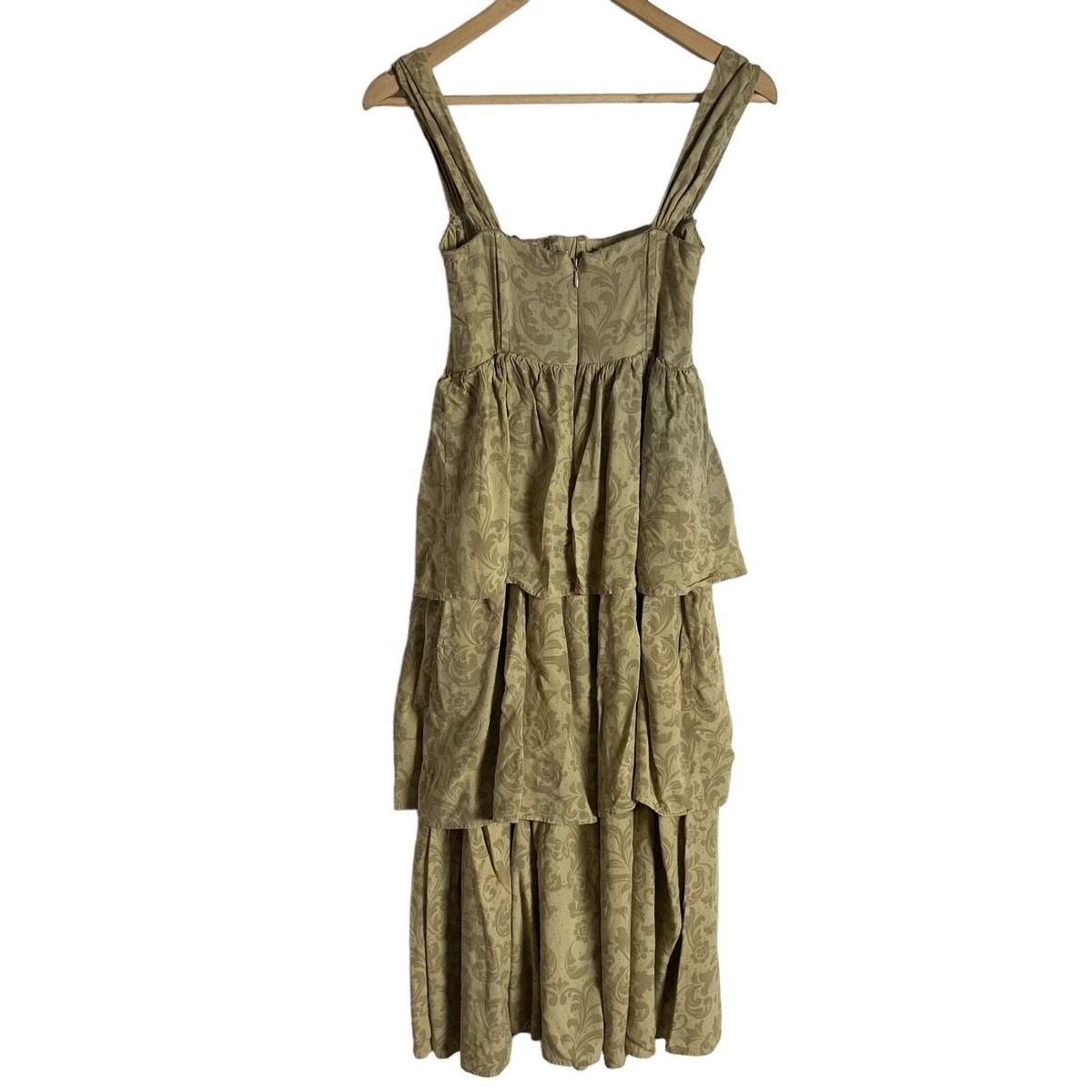 chinese dress ladies WeWoreWhat Corset Pleated Midi Dress