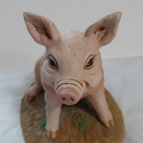 Cerdo de cerámica Enesco 1984 se asemeja a Wilbur de Charlottes Web - Imagen 10 de 22