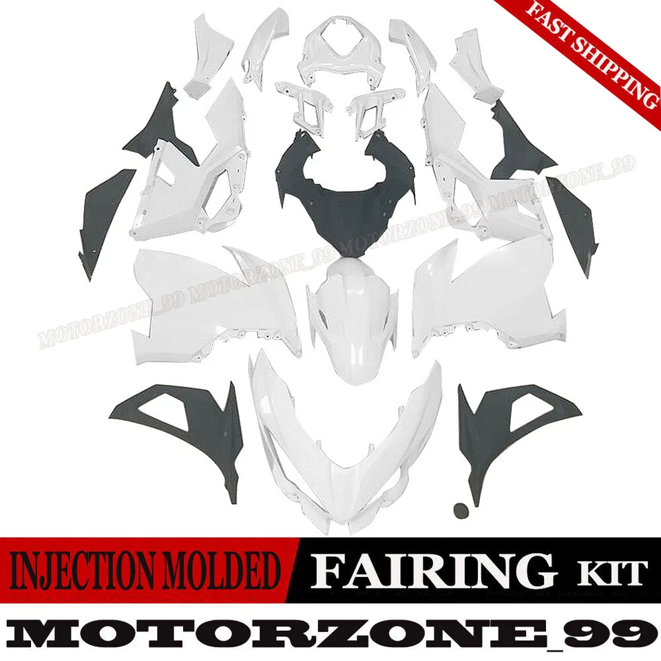 Fairing Kit +Bolts For KAWASAKI NINJA 400 2018-2023 EX400 ABS Injection Bodywork Foto 4 de 4