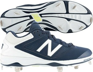 navy softball cleats